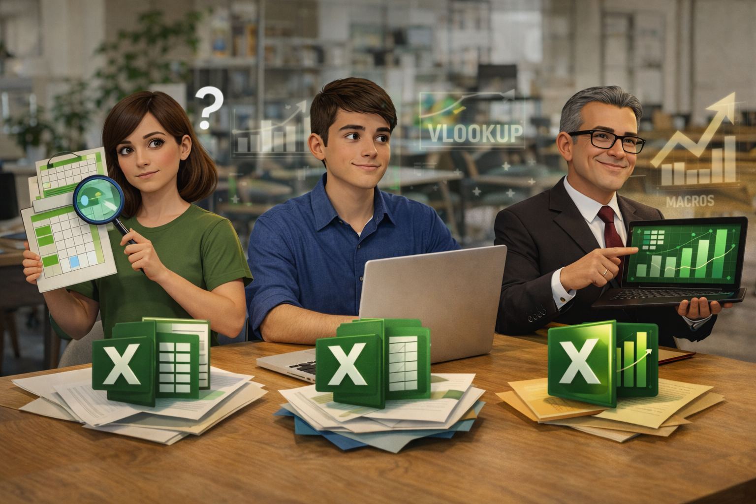 Excel Básico, Intermediário e Avançado: Qual é a Diferença Real?